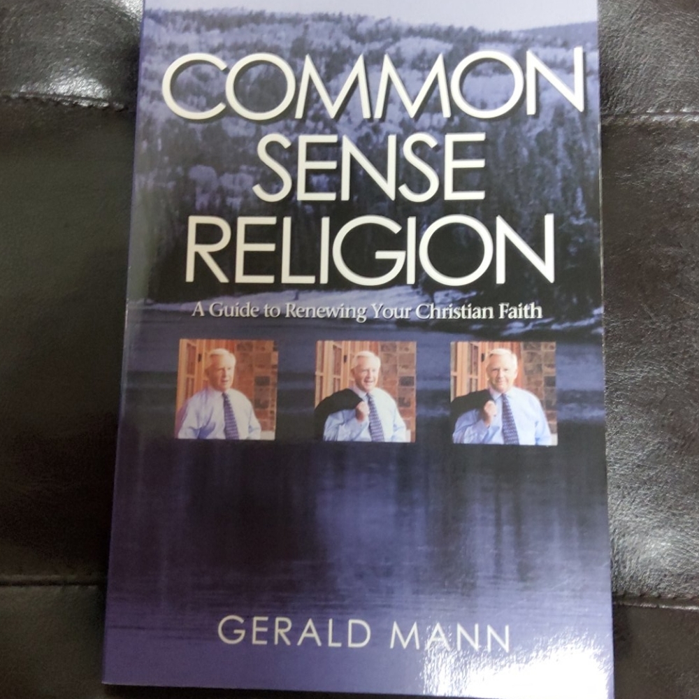 Book.  Common Sense Religion. Soft cover